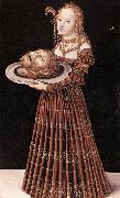 CRANACH, Lucas the Elder Salome with the Head of St John the Baptist dfgj china oil painting artist